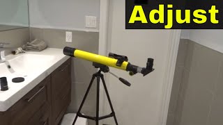 How To Adjust A TelescopeEasy Tutorial For Beginners [upl. by Oisinoid]