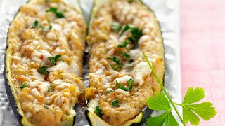 Recette  Courgette farcie [upl. by Tatman]