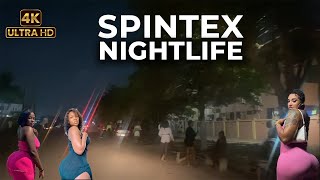 NIGHTLIFE IN SPINTEX MOST POPULAR HOOKUP AREA [upl. by Paschasia]