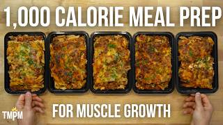 High Calorie Meal Prep for Muscle Gain  Big Boy Baked Penne [upl. by Notled]