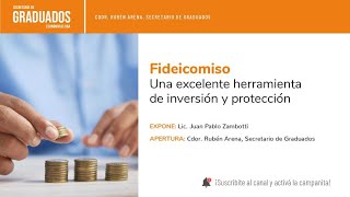 Fideicomiso Una excelente herramienta de inversión y protección  Económicas UBA [upl. by Lotsirk664]