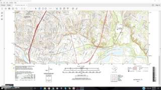 Finding Latitude and Longitude on a Topographic Map [upl. by Teryl]