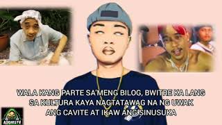 Mhot  Buraot Sa Inuman Diss Haring Manggi Lyrics [upl. by Ikkin]