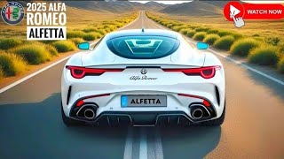 2025 Alfa Romeo Alfetta  The Ultimate Compact Luxury Car [upl. by Aihtekal]