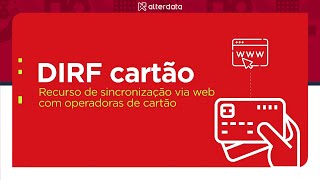 Alterdata Contábil – DIRF cartão [upl. by Ayifas715]