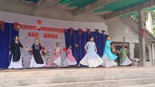 Class 8 😍 dance performance 💃🔥 ll Teachers Day celebration 2024 ll Divine Word School Seppa 🏫 ll [upl. by Thorndike]