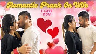 बीवी के साथ किया Romance मज़ा आ गया  Romantic Prank On Wife  Prank On Wife  Dimple Sourabh Vlogs [upl. by Araccot]