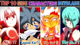 Top 10 Side Characters In Beyblade All Series  Beyblade Og  Metal  Burst beyblade anime Hindi [upl. by Asial371]