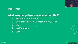 Webinar Recording  Sending SMS in the USA [upl. by Inatirb]