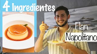 ✅ Postre de 4 INGREDIENTES Flan Napolitano SIN HORNO😱 [upl. by Larrabee426]