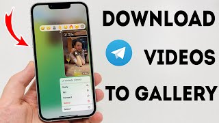 How To Download Telegram Videos To Gallery  Full Guide [upl. by Mariandi370]