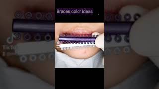 BRACES COLOR IDEAS INSPIRATION [upl. by Maddy461]