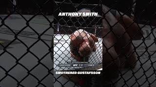 When Anthony Smith Smothered Alexander Gustafsson [upl. by Euqinahs]