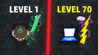 Evowarsio  Levels 7070 All Evolutions New Update 466k [upl. by Delaney498]