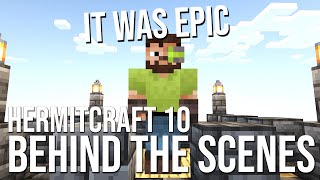 This is my favourite hermitcraft moment  HermitCraft 10 Behind The Scenes [upl. by Yelak]