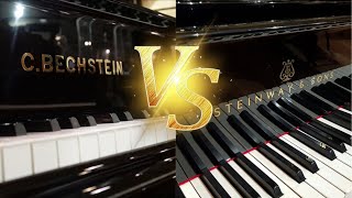 Bechstein VS Steinway  Comparison  Model B Grand Pianos at Sherwood Phoenix [upl. by Vina]