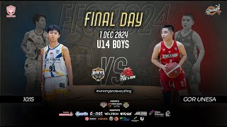 BIFFI GS VS THE LION  KU 14 PUTRA  FINAL DAY  FFS LEAGUE 2024 [upl. by Hubert]