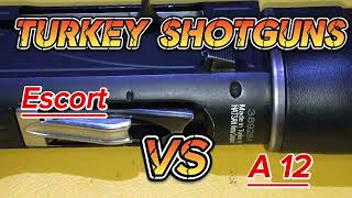 Escort magnum vs A12 Turkey shotguns review in Detail [upl. by Car]