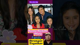 Ronnie Ricketts amp Mariz strong family shortsviral trending filipinoactress trending batang90s [upl. by Clance]