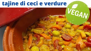 tajine di ceci e verduredal Maroccobuono sano e vegano [upl. by Aninaig842]