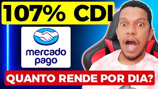 MERCADO PAGO AGORA RENDE 107 do CDI  FICOU MELHOR QUE 99PAY E RECARGAPAY [upl. by Yeniffit]