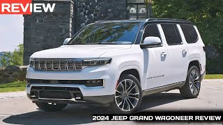 New 2024 Jeep Grand Wagoneer  interior  exterior  Price [upl. by Vyky]