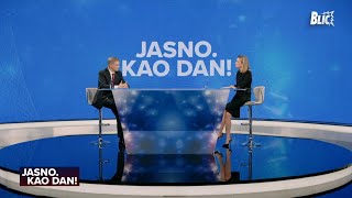 Borko Stefanović  Jasno Kao Dan  BlicTv [upl. by Irrehs]