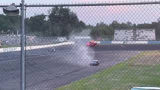 Monadnock Speedway Pro 4 Modifieds feature race 6124 [upl. by Cavil]