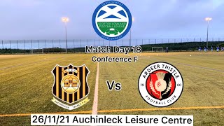 Auchinleck Talbot vs Ardeer Thistle 22  SLDFL Conference F  261121 [upl. by Territus817]