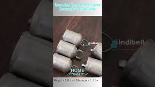 Enhance Your Decor with Rustic Silver Iron Bells christmascrafts diychristmas trendingshorts [upl. by Kryska]