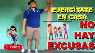 Rutina de Activación Física en Casa  PREESCOLAR  Educación Física SV [upl. by Eedyak]