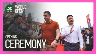 Opening Ceremony  World Open 2024 [upl. by Vi]