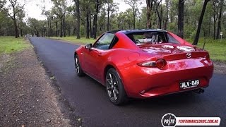 2017 Mazda MX5 RF manual 0100kmh amp engine sound [upl. by Mag]