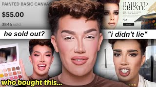 James Charles LIED about thismessy palette launch [upl. by Saffier411]