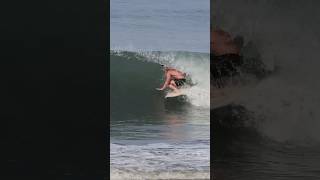 Micro Tubing Canggu surfing balisurf surfers [upl. by Yemar]