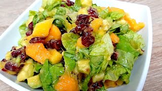 💥 La ensalada más exquisita que habrás de probar ¡Te encantará 😋 [upl. by Ynnavoj773]