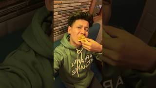 1st Time Sandwich 🥪Eating Reaction shorts [upl. by Koss]