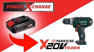 ADATTATORE Batteria Einhell PowerX su Parkside [upl. by Ier612]