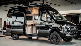 2025 Mercedes 4x4 Camper Van  Ultimate OffRoad Adventure Vehicle Review [upl. by Sudnak]