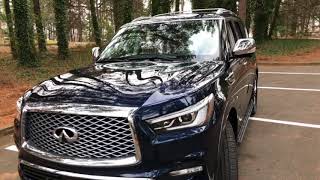 Best Detailed Walkaround 2018 Infiniti QX80 4WD Luxury SUV [upl. by Mot]