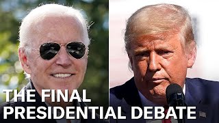 The Final 2020 Presidential Debate LIVE  Biden  Trump  Group Thread [upl. by Eserehs]