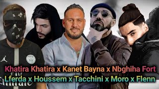 MORO X Cheb HoussemX Bilel Tacchini X Lferda Flenn  خطيرة خطيرة l كانت باينا l Rai Rap Remix 2024 [upl. by Adnaluoy]