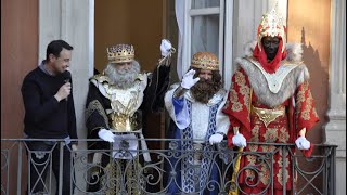 Los Reyes Magos llegan a Portugalete surcando la ría a bordo de los prácticos [upl. by Bara511]