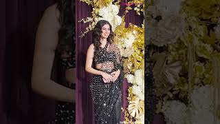 Manish Malhotra Diwali Bash 2024 Khushi Kapoor amazes everyone with her saree look  Video [upl. by Toffic]