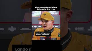 When Lando Norris reacted to Max Verstappens win in Formula 1 [upl. by Marisa]