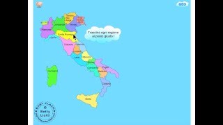 Geografia1 le regioni italiane [upl. by Refeinnej]