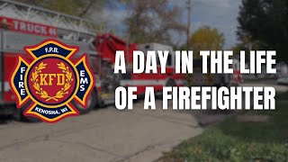 A Day in the life of a Firefighter  Kenosha Fire Department [upl. by Hwang940]