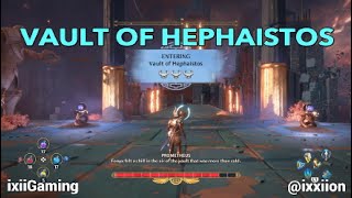 Vault of Hephaistos 100 Walkthrough  Immortals Fenyx Rising PS5 [upl. by Okin702]