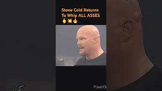 Stone Cold Returns To Whip ALL ASSES 🖕💥🔥 wwe stonecold stonecoldsteveaustin [upl. by Lyndes]