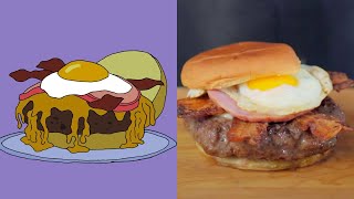 Binging with Babish Good Morning Burger from The Simpsons [upl. by Debra]